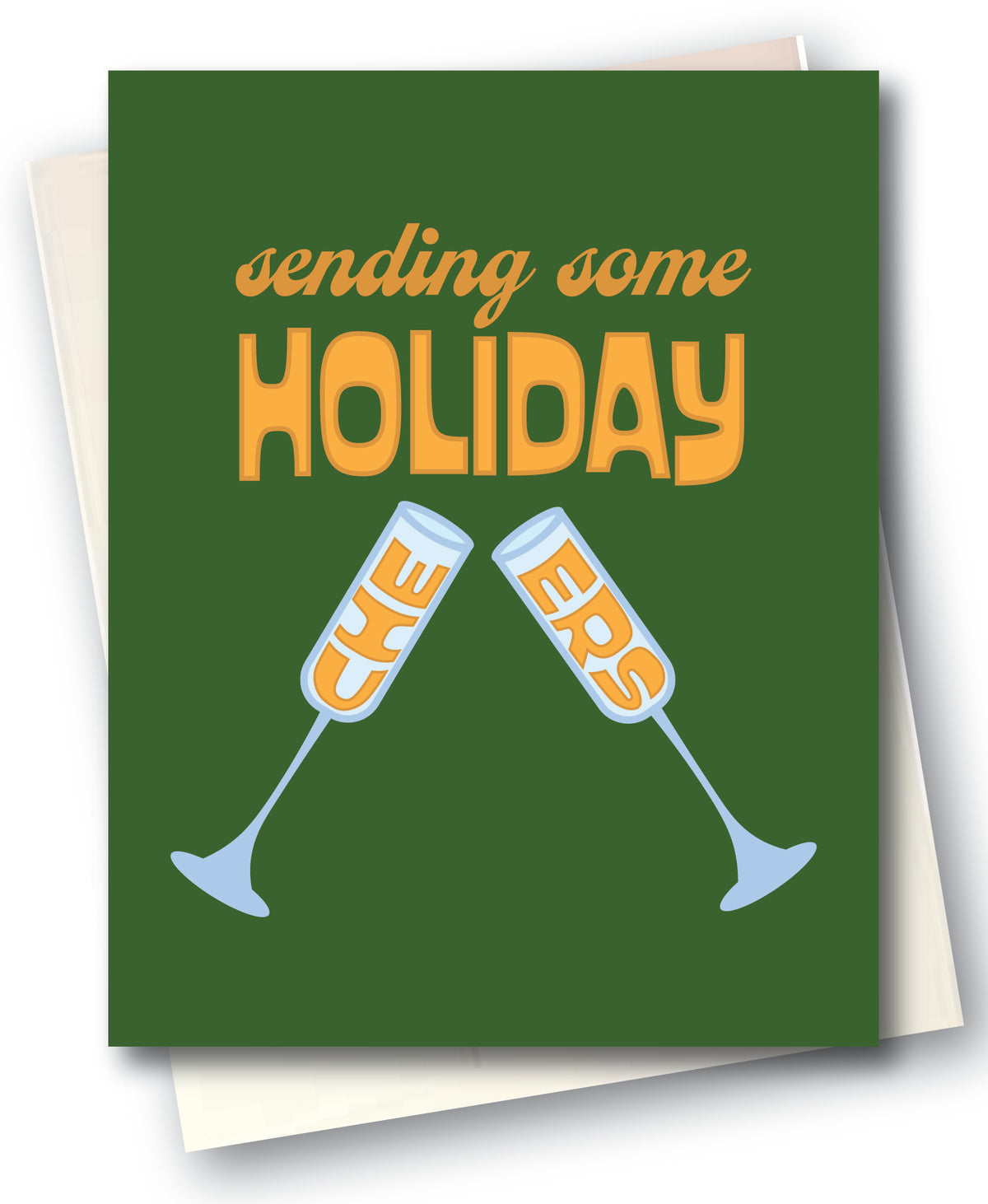 Bottoms Up "Holiday Cheers" Card