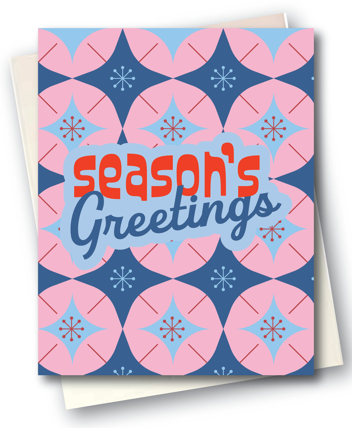 Retro "Season's Greetings" Card
